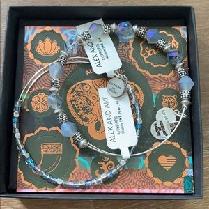 Set of two Alex and Ani bracelets